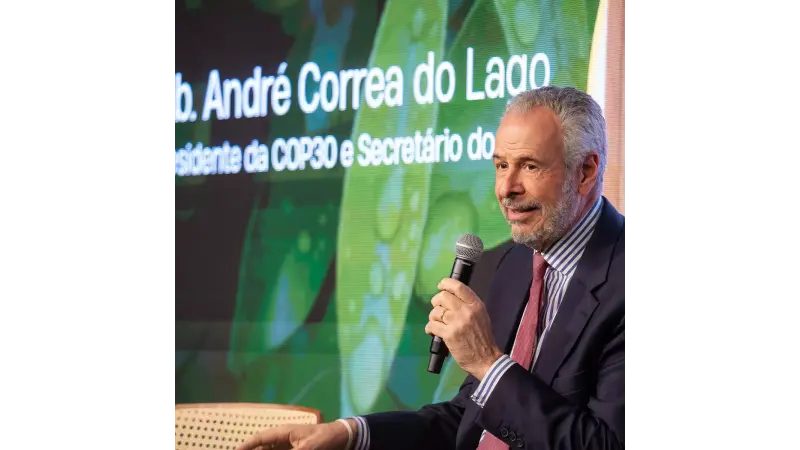 Presidente da COP 30, André Corrêa do Lago, pede exoneração de cargo no Itamaraty