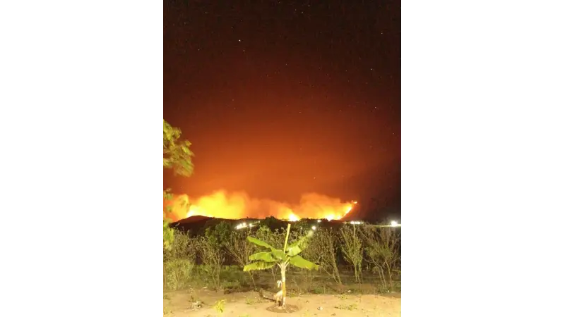 A Terra Indígena Maxakali está pegando fogo